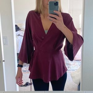 Free People Wrap Top